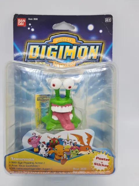 Digimon Numemon von Bandai Originalverpackt Sealed with contents Vintage