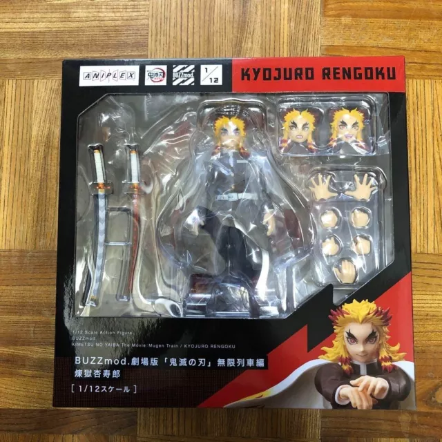 BUZZMOD. DEMON SLAYER Kimetsu No Yaiba Kyojuro Rengoku 1/12 Film