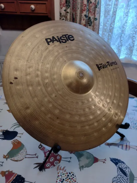 Paiste Brass-Tones 20" Power Ride Cymbal  Made in West Germany