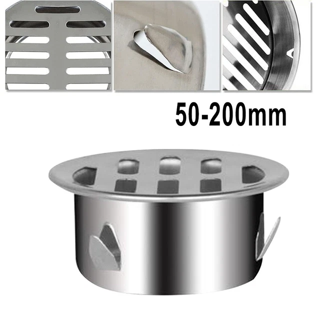 Copertura scarico pavimento ricambio rotondo argento strumento spesso accessori alimentatore