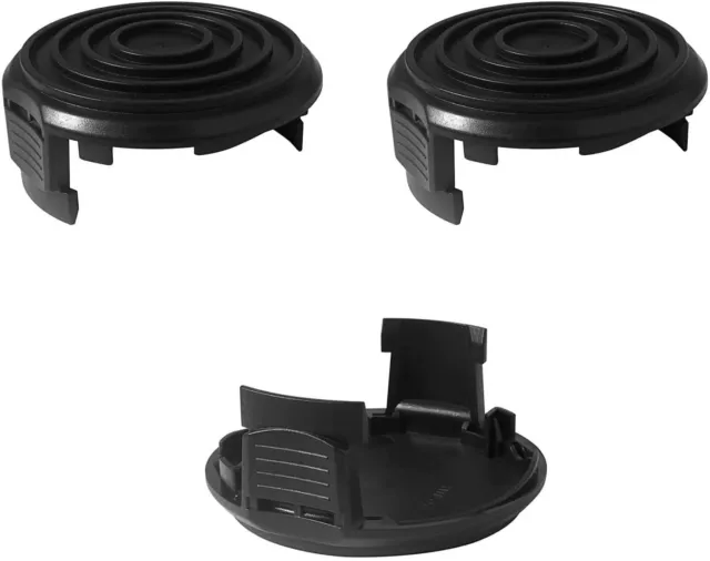 Pack Of 3 Black & Decker/GH3000 Trimmer Cap Replacement Spool Cover  90583594N