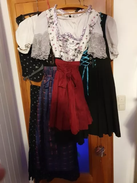 Dirndl / Trachten/ Mieder Konvolut 40/42/44