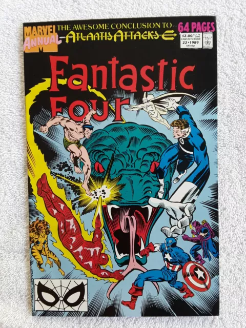 Fantastic Four Annual #22 (1989, Marvel) VF 8.0