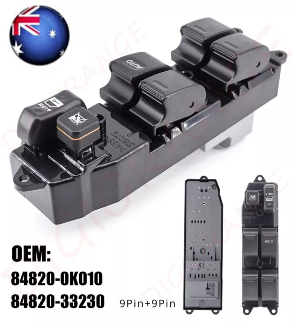 Power Master Window Switch Electric For Toyota Hilux VIGO 2005-2014 84820-0K010