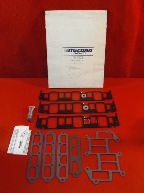 1985-95 Chevrolet Buick Oldsmobile Pontiac Cadillac  V6 intake gaskets  MS3328
