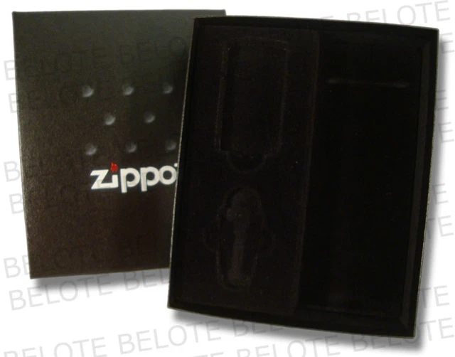 Zippo EMPTY Gift Box For Slim Lighter, Space For Lighter, Flint & Fuel 50SE NEW