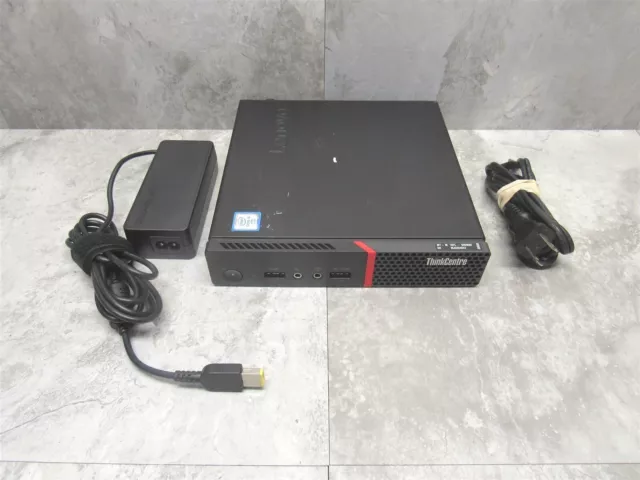 Lenovo ThinkCentre M900 Tiny PC Micro Computer - i5-6500T 2.5GHz 8GB + Adapter