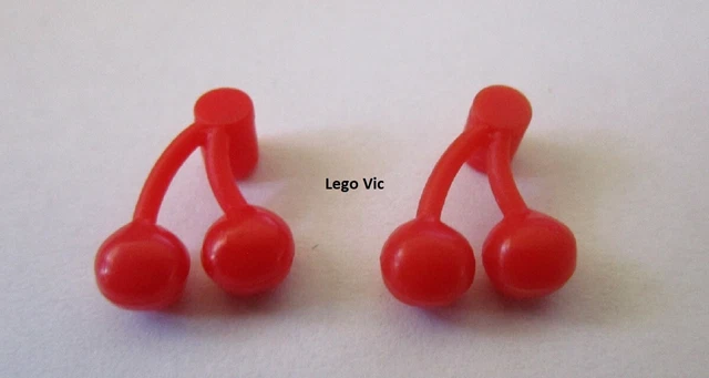 LEGO 22667 x2 Cherries Red Cherry Red Friends Belville Scala City MOC A24
