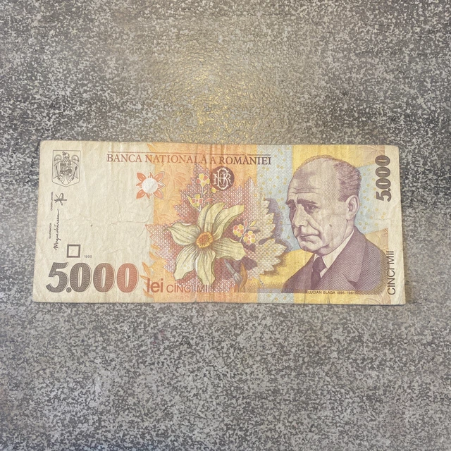 Romania-5000 Lei- 1998