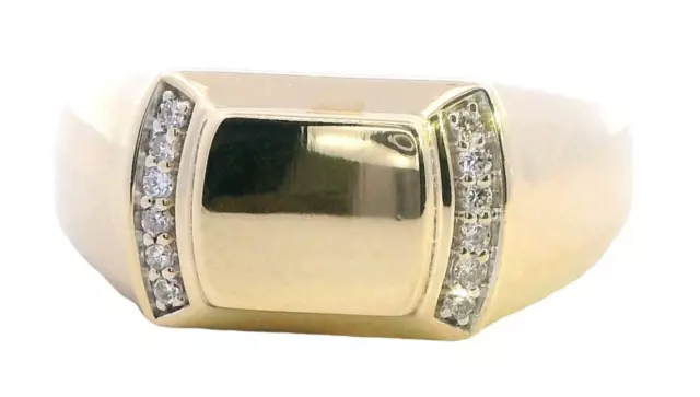 Golden Moments: Enchanting 9ct Yellow Gold Diamond Wedding Ring