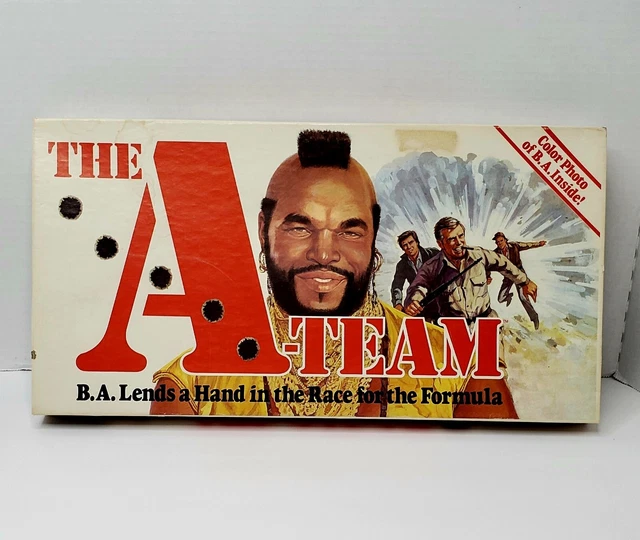 The A Team Patch – 80s Cult Classic TV Show – Mr. T – Embroidered Iron-On 2.5x3.75