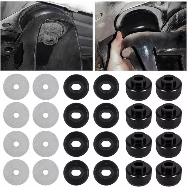 7-141 Body Cab Mount Bushing Kit For Chevy Silverado 1500 1999-2014 GMC Sierra
