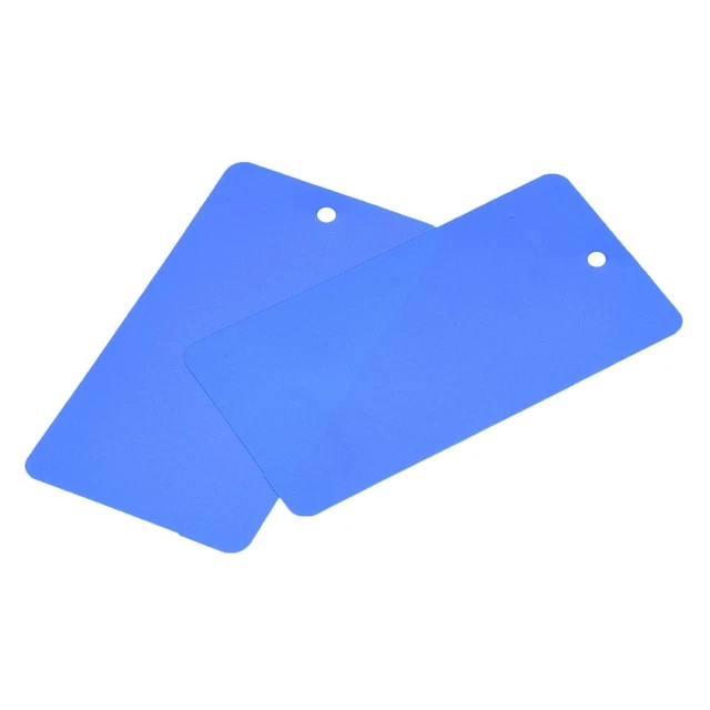 100 confezioni fili impermeabili etichette di spedizione etichettatura 1,95 x 3,51 pollici blu