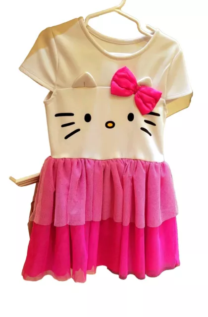 Girls Pink Tutu Hello Kitty Dress. Sz. 6T. EUC! Worn Once. By Sanrio.