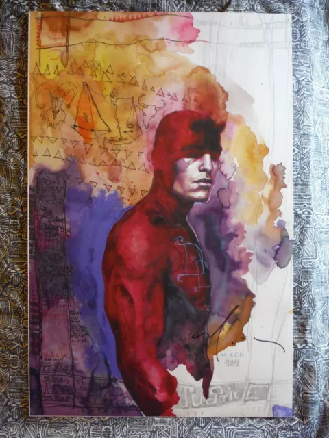Daredevil comic art print by David Mack