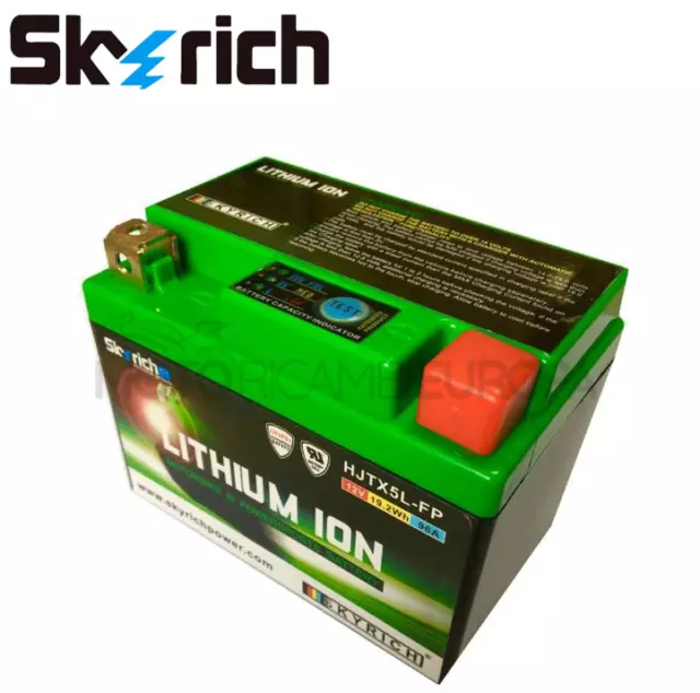 Skyrich Batteria Litio Moto Litx5L Ytx4L-Bs Ytx5L-Bs Ytz5S