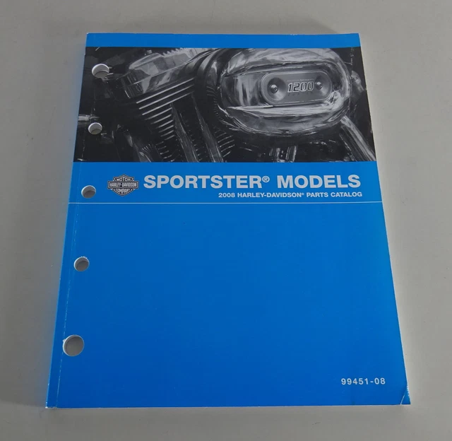 PARTIES CATALOGUE HARLEY Davidson Sportster Models 2008 A Partir De 06/