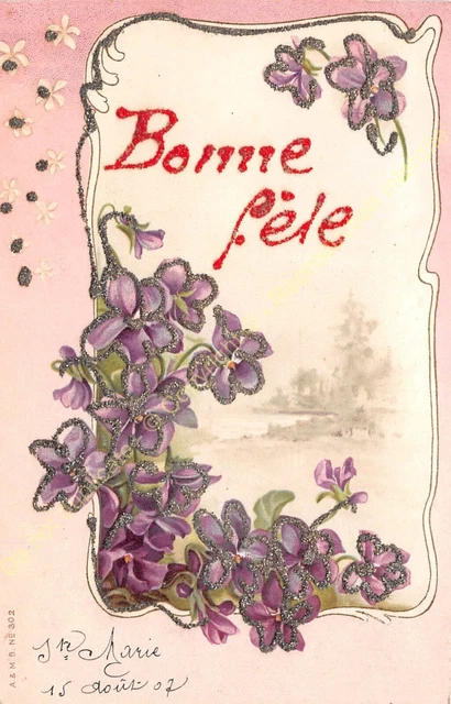 Ancienne CPA Fantaisie - Découpis Hirondelle Dentelée (occasion)