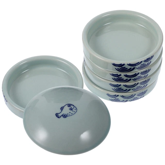 Tofficu Palette in Ceramica a 5 Strati per Miscelazione Colori