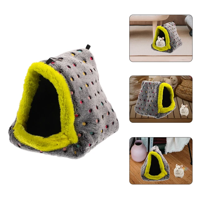 Kleiner Hamster -Versteck Käfig Chinchilla House Schöne Hamsterbett Hamster Acce