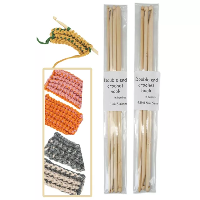 BAMBOO EXTRA LONG Tunisian Crochet Hook Set For Blankets With Cable $25.46  - PicClick AU