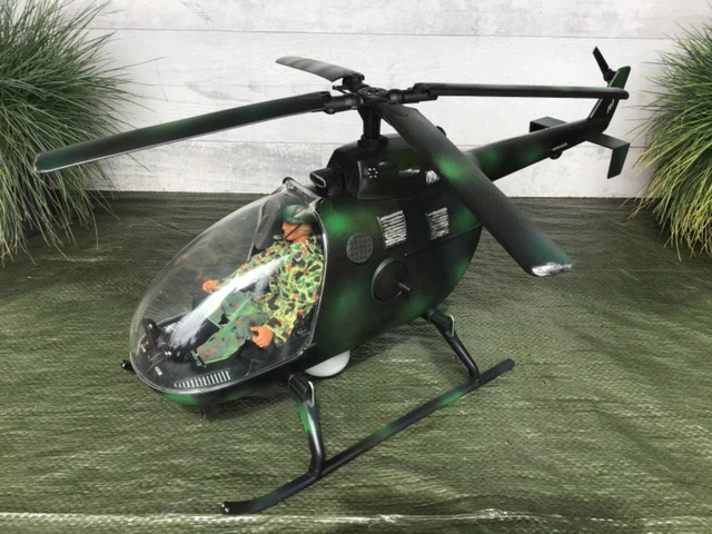 Mattel Helicopter Big Jim Mattel Boîte Vide Pas De Reproduction