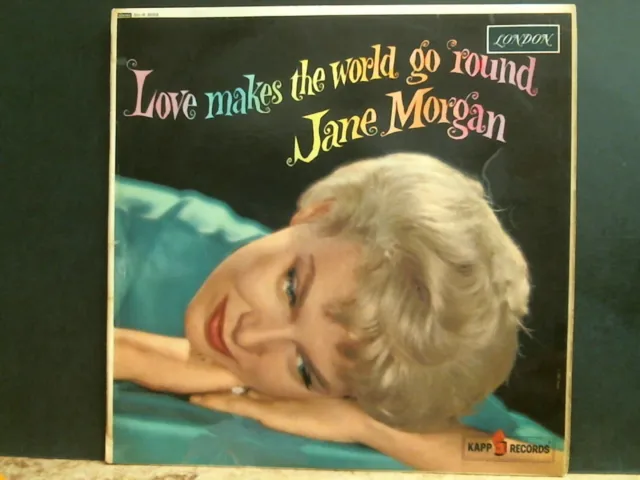 JANE MORGAN  Love Makes The World Go Round  LP  1963  STEREO   Pop  Fem vox