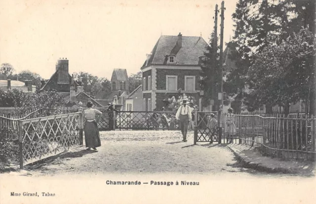 Cpa 91 Level Crossing Camarande
