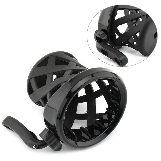 1 Pcs New Handlebar Black Cup Holder Drink W/Basket Mount Universal For BMW R18