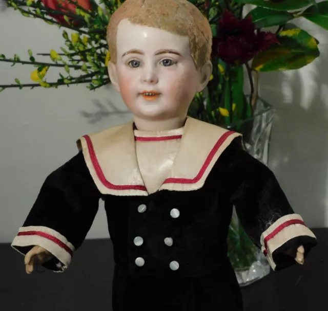 Beautiful and Rare Baby Character SFBJ 237 PARIS - Cookie Head, Flocked Hair