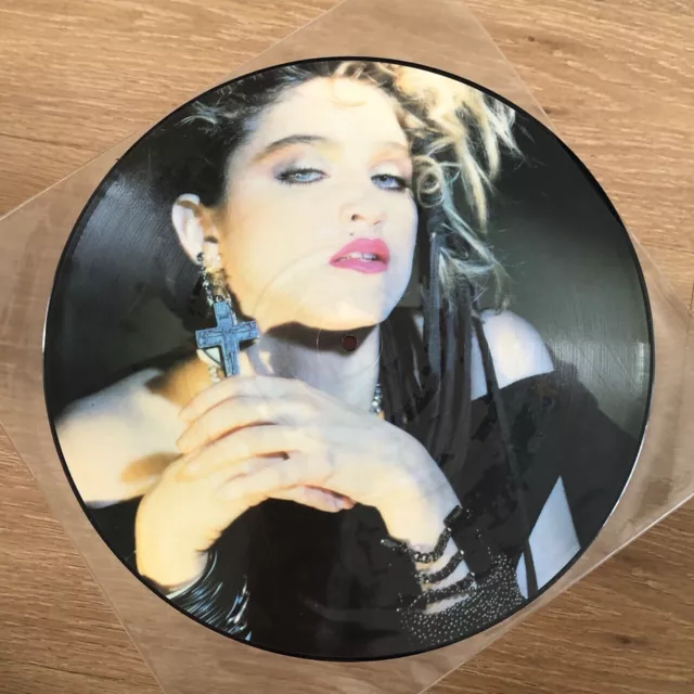 Original MADONNA HOLIDAY 12" Vinyl Picture Disc Single Rare