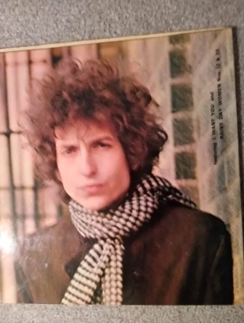 Bob Dylan Blonde on Blonde Original Double Vinyl LP CBS 66012 1966