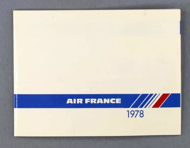 Air France 1978 Facts & Figures Airline Brochure