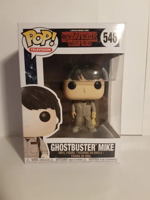 [Funko pop] Stranger Things/Ghosbuster Mike n°546