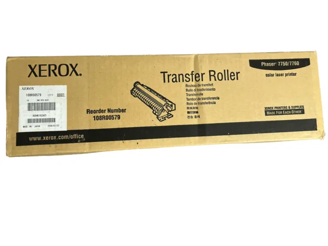 Xerox Transfer Roller 108R00579 For Phaser 7750/7760 New