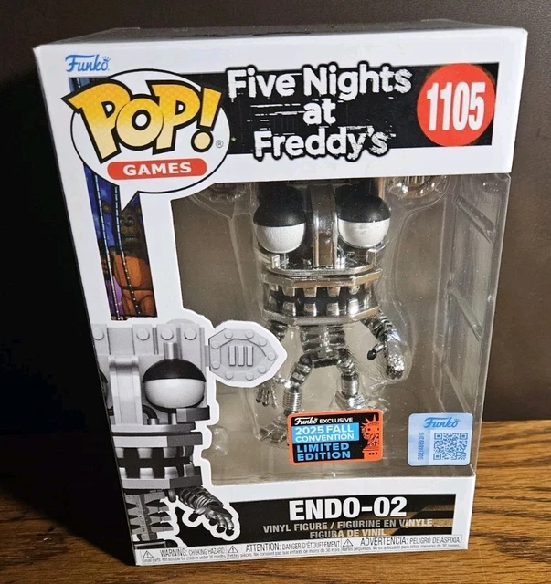 Funko Pop! Games Five Nights at Freddy's Endo-02 Vinyl Figure, 4 Inches, 2025 Fall Convention Exclusive, #1105 : Buy Online at Best Price in KSA - Souq is now Funko Pop! Games Five Nights at Freddy's Endo-02 Vinyl Figure, 4 Inches, 2025 Fall Convention Exclusive, #1105 : Buy Online at Best Price in KSA - Souq is now