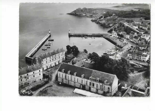 56  Belle Ile En Mer  Le Palais  Entree Du Port Et La Citadelle  Vue Aerienne