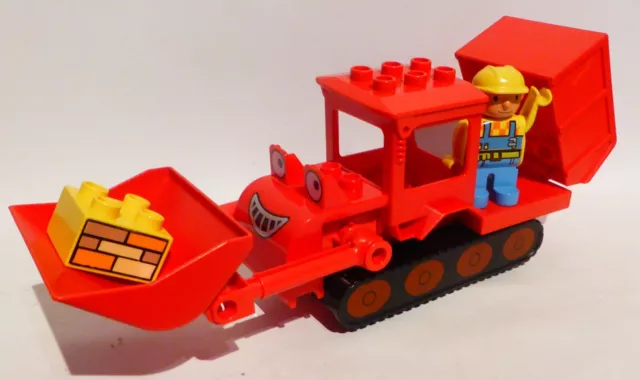 Lego Duplo Baustelle Bob Der Baumeister Raupe Bagger Radlader Buddel !!