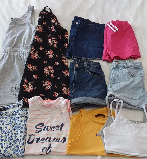 Girls Summer Clothes Bundle 10-11 Years Exellent Conditions