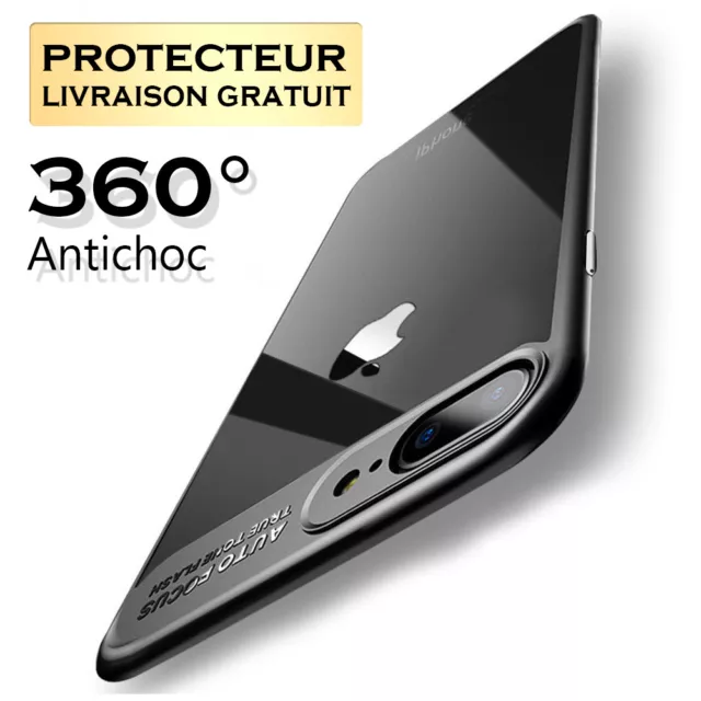 Coque pour iPhone 8 7 6S 6 PLUS SE XR X XS MAX 11 Pro Protection Antichoc Case 2