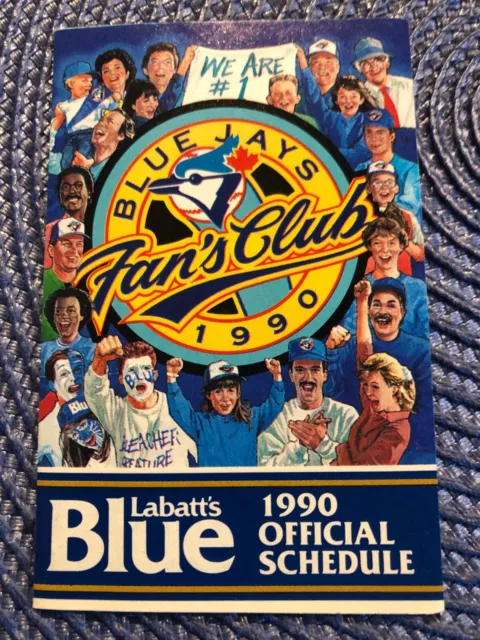 1990 Toronto Blue Jays regular season baseball schedule  - Labatt"s Blue