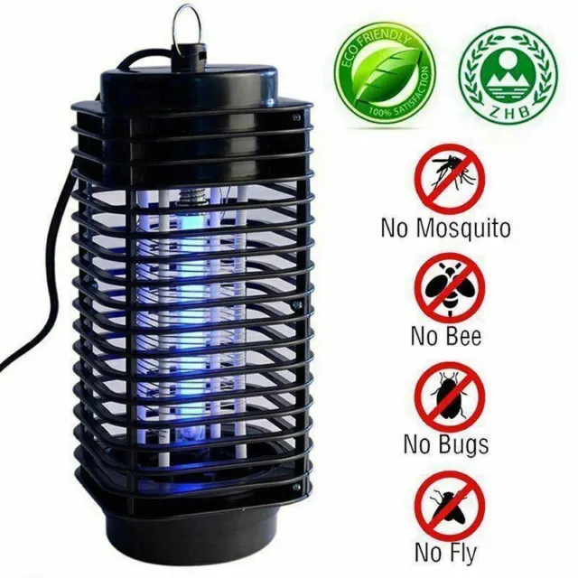 Electric Insect Bug Zapper Light UV Mosquito Killer Pest Catcher Lamp Fly Indoor