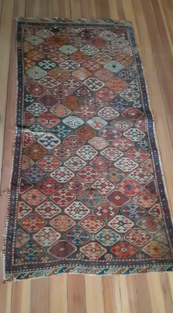 Ancien Kilim en Laine Oriental Teppich Carpet Alfombra