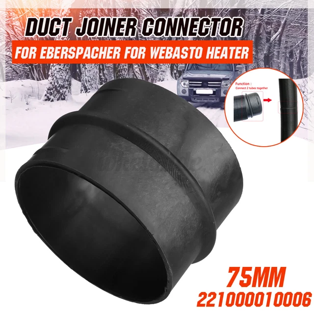 75MM DUCT JOINER Pipe Air Diesel Heater Hose Connector Joiner For