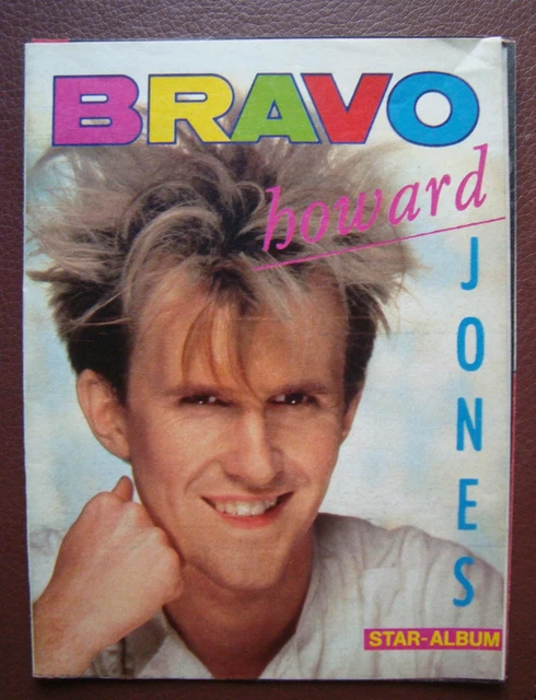 Sammelauflösung BRAVO Star Album Star-Album HOWARD JONES