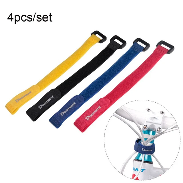 Brake line ties Brake cable strap finishing nylon cable tie magic paste straps