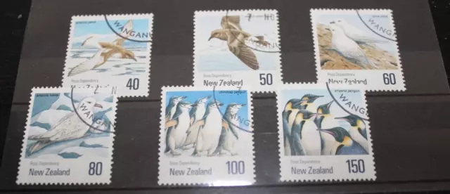 Mint 1990 New Zealand Nz Ross Dependency  Stamp Set Of 6 - Cto