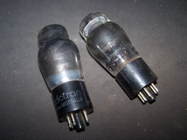 6V6 , Miniwatt /Mullard and AWV Radiotron and others used ST style tubes