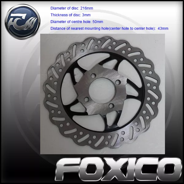 216mm BRAKE DISC Foxico Dirt bike quad bike pit bike atv utv buggy part