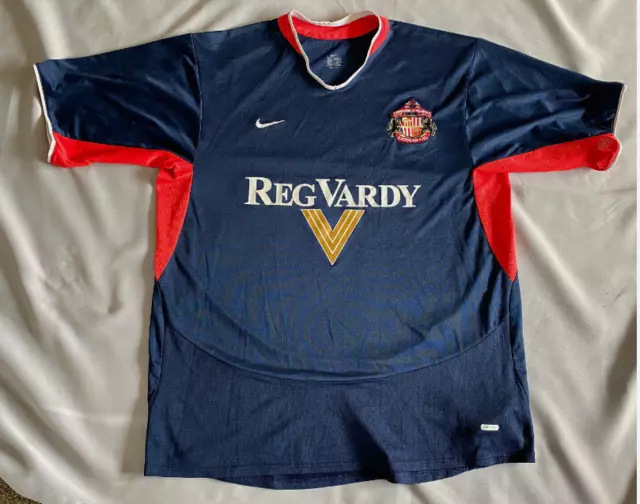 Sunderland Football Club Away Shirt - 2003 - Size Mens XL - Extra Large (186)